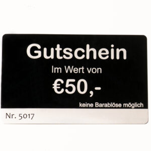 Gutschein 50 Euro